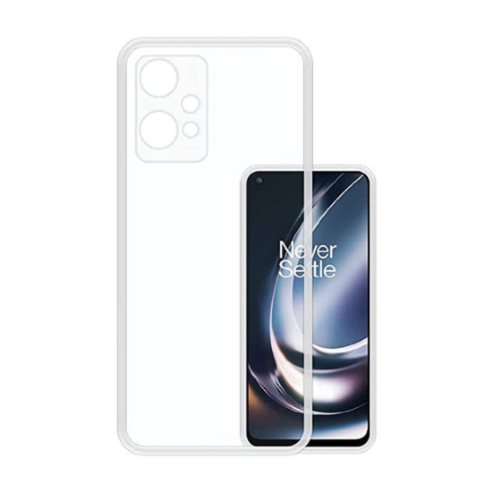 Case Vault Covers - Transparent Silicon Silicon Soft cases Compatible For Oneplus Nord Ce 2 Lite 5G ( Pack of 1 ) - Transparent