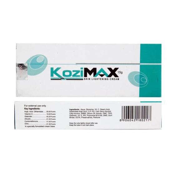 Kozimax Skin Lightening Cream, 15gm