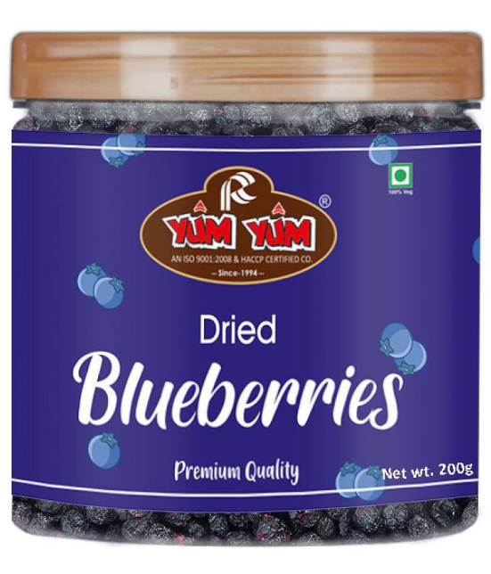 YUM YUM Premium Dried Blueberries 200g