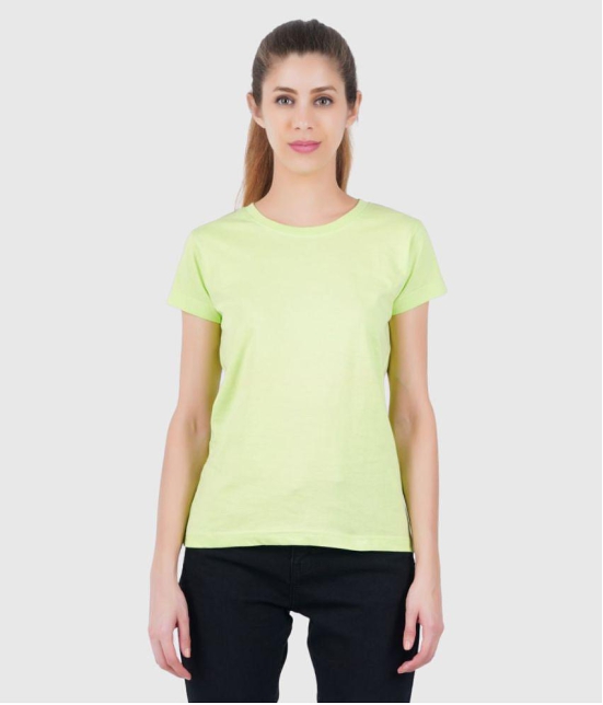 ferocious - Sea Green Cotton Regular Fit Women's T-Shirt ( Pack of 1 ) - None