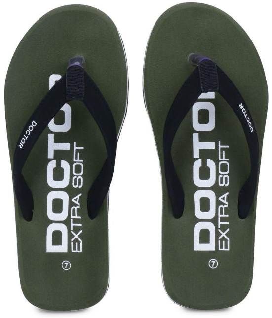 DOCTOR EXTRA SOFT - Green EVA Daily Slipper - None