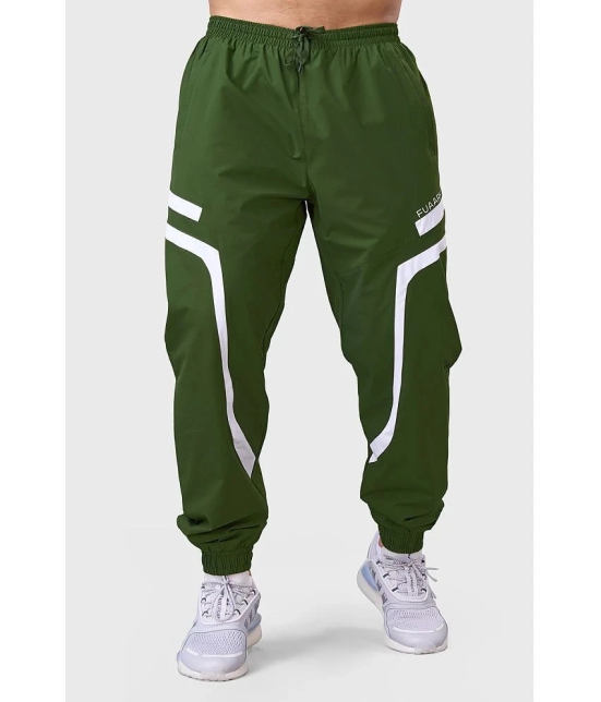 Fuaark Olive Polyester Mens Sports Joggers ( Pack of 1 ) - None