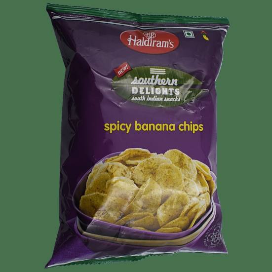 Haldirams Southern Delights Banana Chips - Spicy, 200 G Pouch