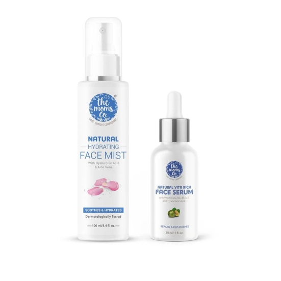 Natural Vita Rich Face Serum +  Hydrating Face Mist