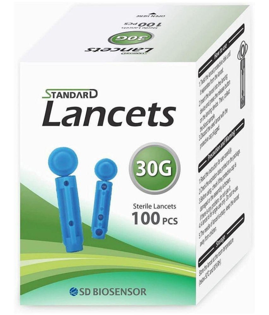 SD BIOSENSOR STANDARD 100 ROUND LANCETS - 100 Lancet Needle