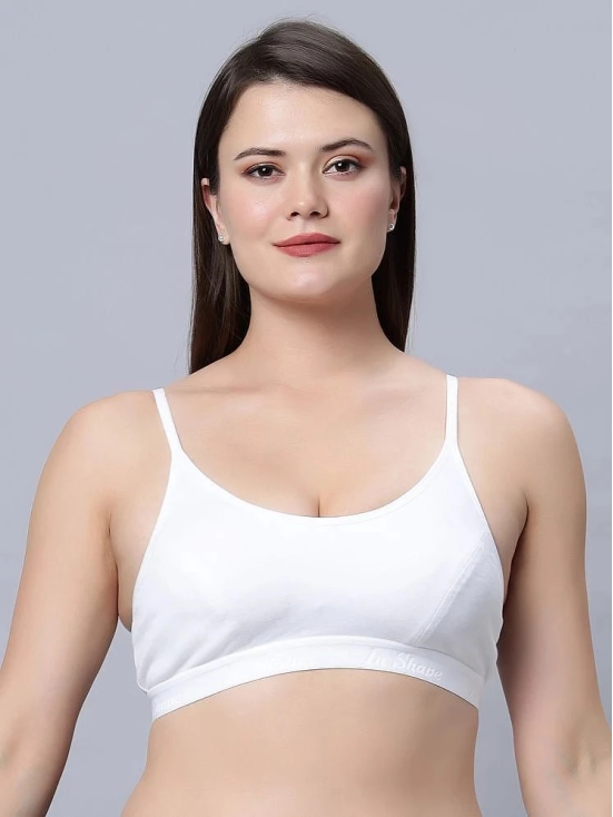 IN CARE LINGERIE White Cotton Non Padded Womens Teenage Bra ( Pack of 1 ) - None