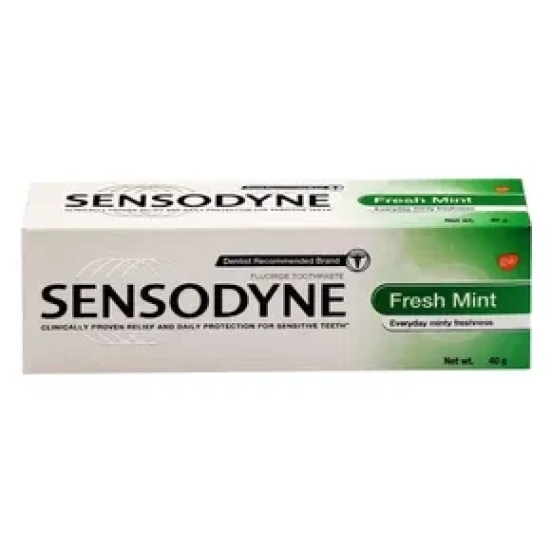 Sensodyne Sensitive Fresh Mint Toothpaste, 40 gm