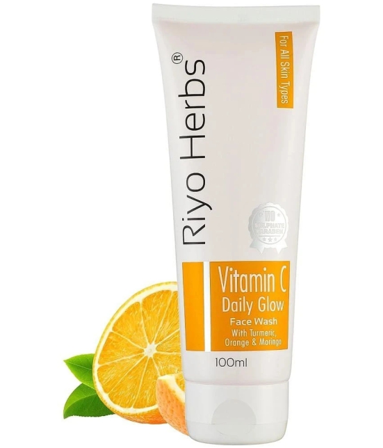 Riyo Herbs Vitamin C Face Wash with the Goodness of Vitamin C & Turmeric - 100ml