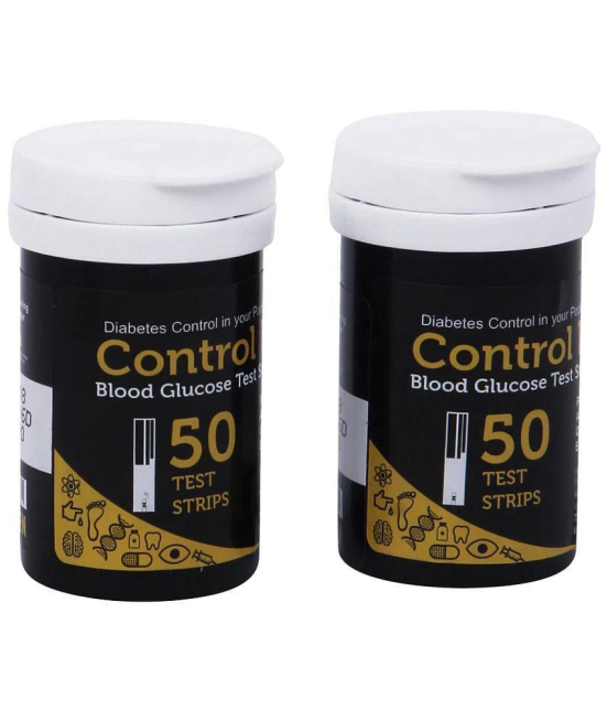 Control D - 2X50 Strip 100 Sugar Test Strips Expiry March 2024