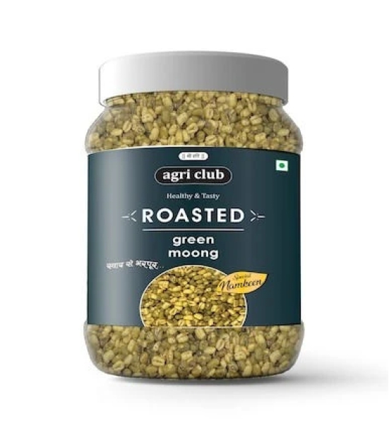 Agri Club Roasted Green Moong, 450 gm