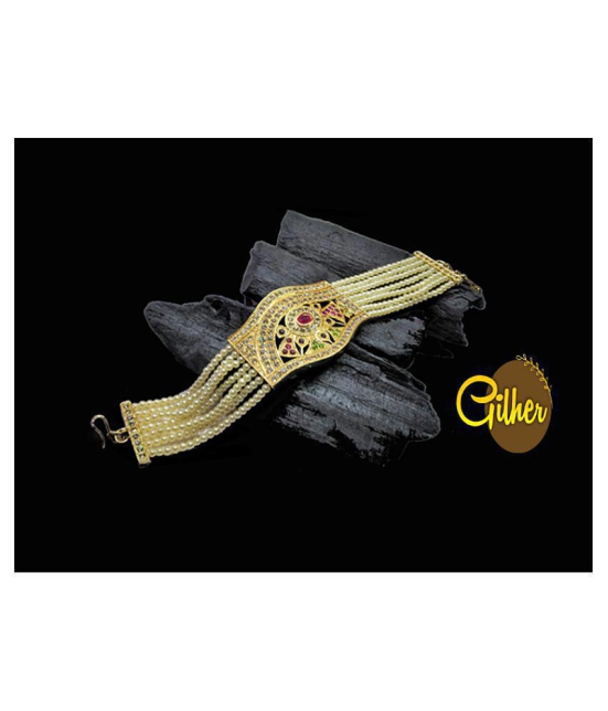 gilher- Gold Bracelet (Pack of 1) - None