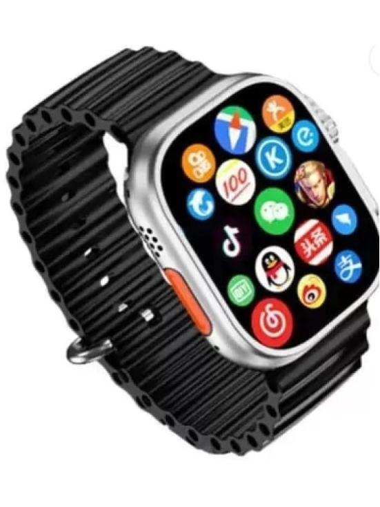 Shopic Point T800 Ultra BT Calling Smartwatch Black Smart Watch