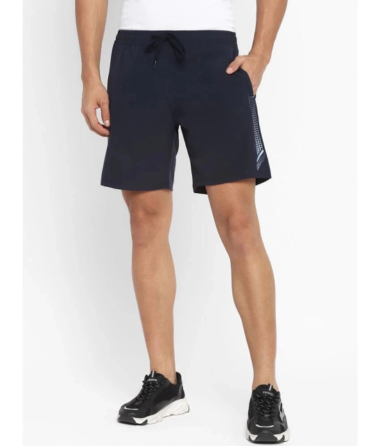 OFF LIMITS - Navy Polyester Mens Running Shorts ( Pack of 1 ) - None