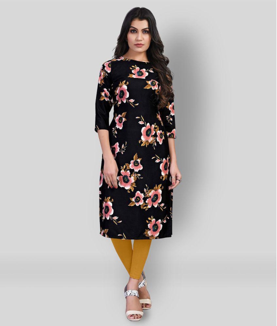 BROTHERS DEAL - Multicolor Crepe Women's Straight Kurti - None