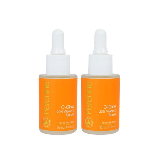 Twin Pack of C- Glow 20% Vitamin C Serum (30ml x 2)