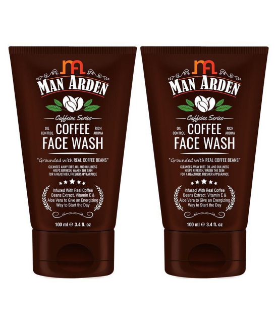 Man Arden Coffee Face Wash 100 mL Pack of 2