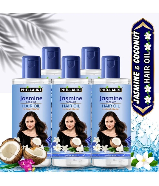 Phillauri Anti Dandruff Jasmine oil 500 ml ( Pack of 5 )