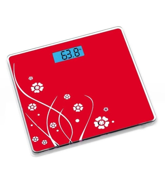 Venus Red Digital LCD Weighing Scale with Back Light