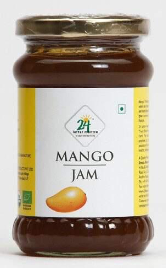 24 mantra MANGO JAM  375 GMS