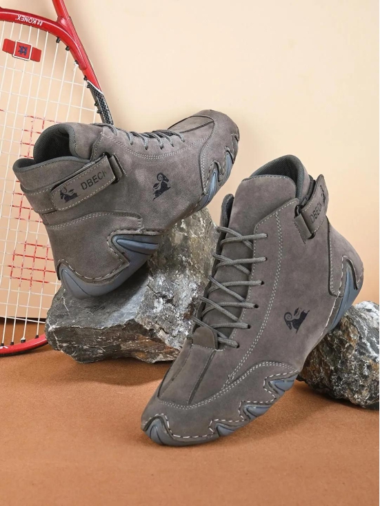 BOLLERO Casual Sneakers For Mens (Grey)-10