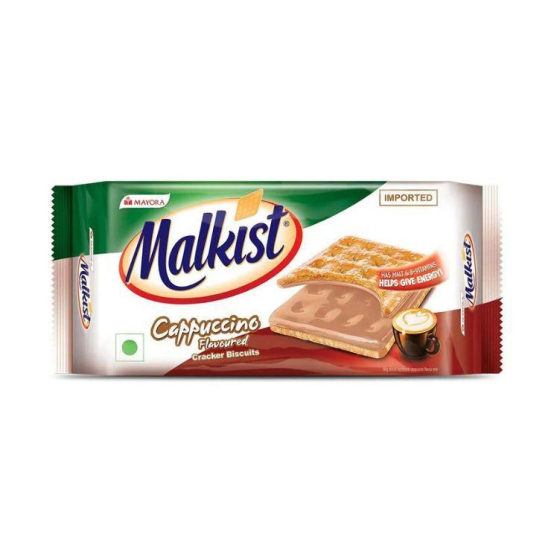 Malkist Cappuccino Flavoured Crunchy Layered Crackers 138gm