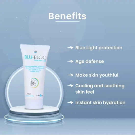 Blu-Bloc Sunscreen Gel | Instant Hydration