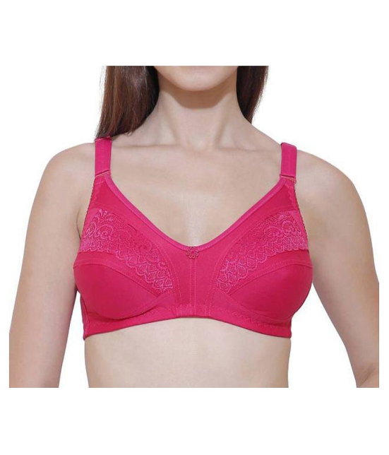 KYODO Poly Cotton Shaping Bra - Pink - 38B