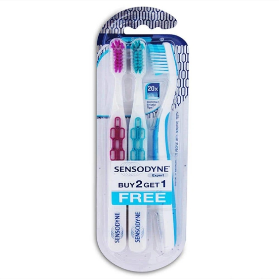 Sensodyne Expert Toothbrush 2+1