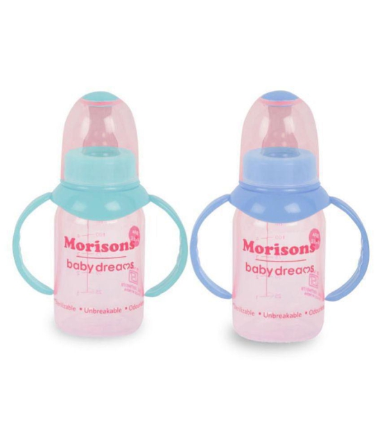 Morisons Baby Dreams - Multicolor 125 ml Feeding Bottle (Pack of 2)