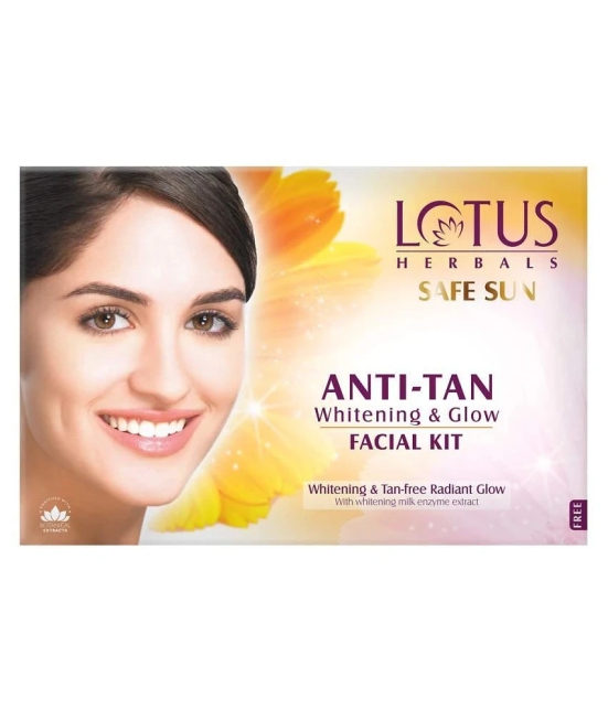 Discontinued Lotus Herbals Safe Sun Anti-Tan Whitening & Glow Facial Kit