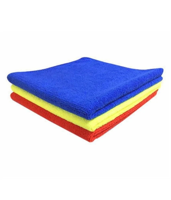 INGENS Microfiber Cleaning Cloths,40x40cms 250GSM Multi-Colour! Highly Absorbent, Lint and Streak Free, Multi -Purpose Wash Cloth for Kitchen, Car, Window, Stainless Steel, silverware.(PACK