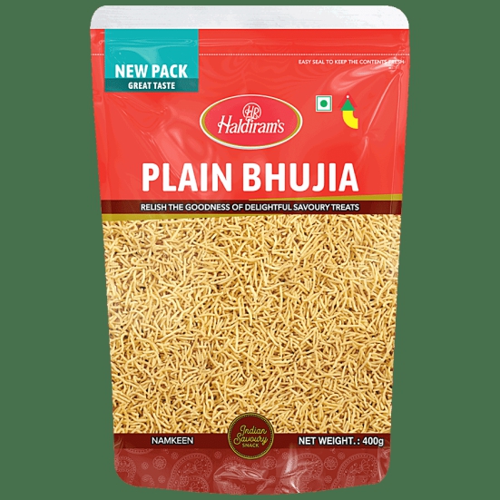 Haldiram's Plain Bhujia, 400 G Pouch