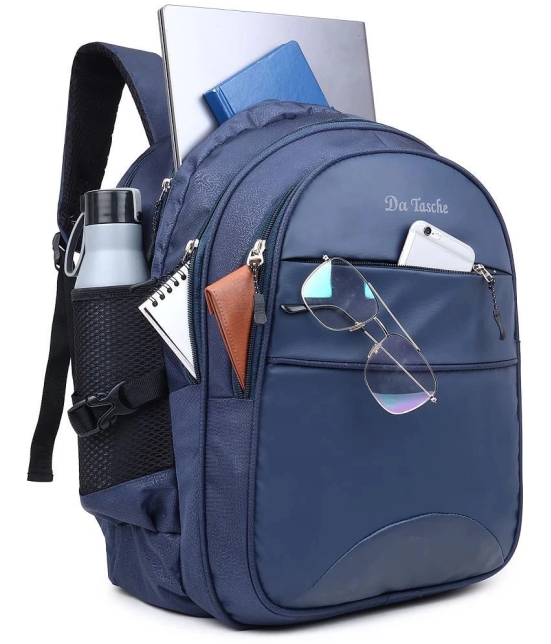 Da Tasche 35 Ltrs Blue Polyester College Bag - Blue