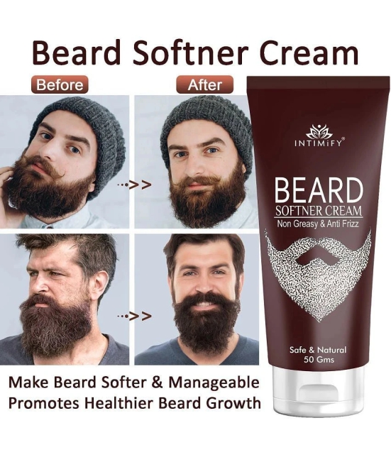 Intimify Beard Care Cream Beard Smothing Cream Beard Cream Beard Care 50gm