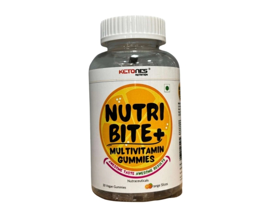 Ketones Nutrition Nutri Bite Multivitamin Gummies | 30 Servings | Orange