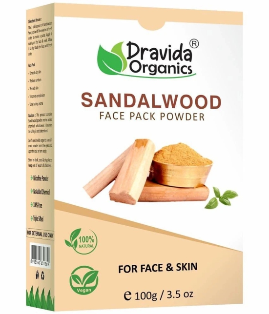 Dravida Organics - Anti-Marks & Spots Removal Pack for All Skin Type ( Pack of 1 )