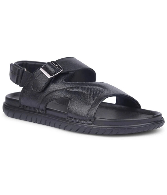 Liberty - Black Mens Sandals - None