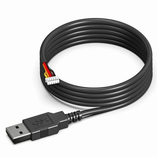 Lapster USB 2.0 Cable For Mantra Devices (5 Pin) 1.25 M - 1 Piece