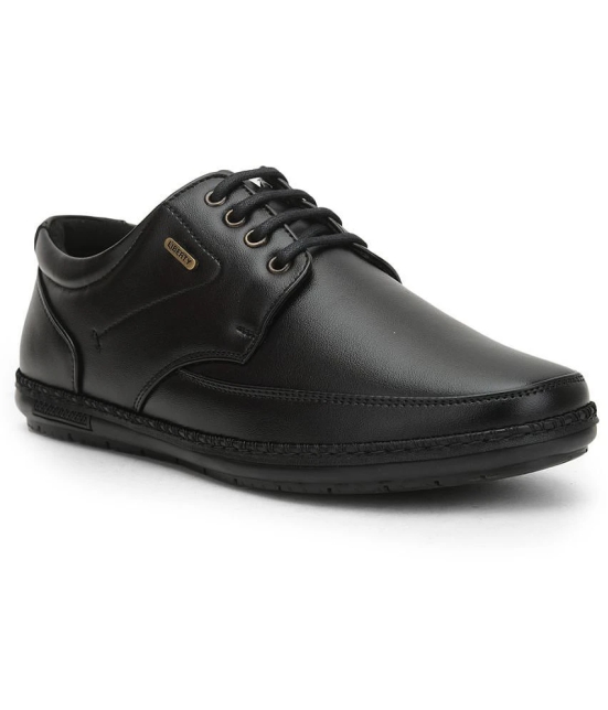 Liberty - Black Mens Derby Formal Shoes - None