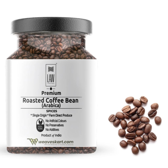 Premium Roasted Coffee Bean (Arabica) – 200 gm (Single Origin, Farm Direct Produce, Organically Grown & Made in small batches)