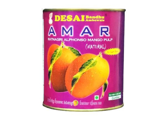 Alphonso Mango Pulp (NATURAL) - 850g