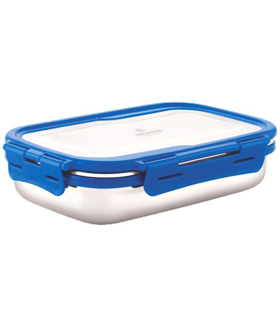 Dhara Stainless Steel Blaze Stainless Steel Lunch Box 1 - Container ( Pack of 1 )