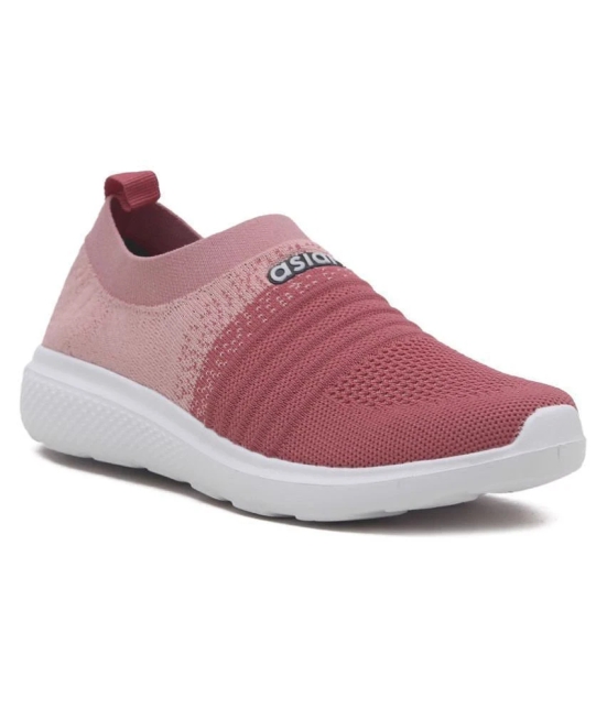 ASIAN - Pink  Womens Sneakers - None