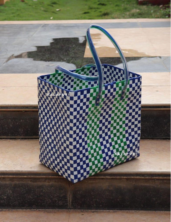 Handwoven Recycled Polymer Baskets - Style 3