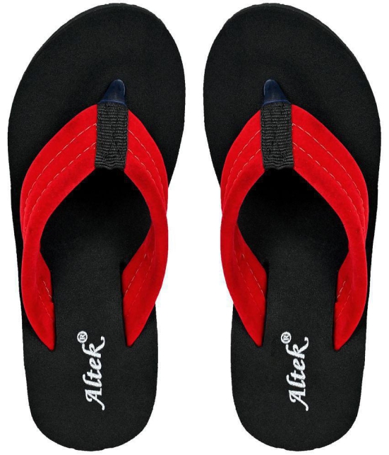 Altek Red Womens Slipper - None