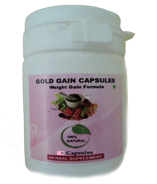 BioMed GOLD GAIN CAPSULES ( Weight Gain) 30 no.s Unflavoured