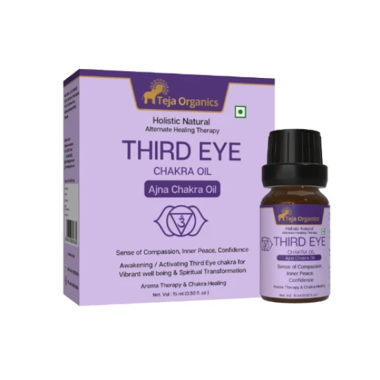 Teja Organics Third Eye Ajna Chakra Oil 15 ml