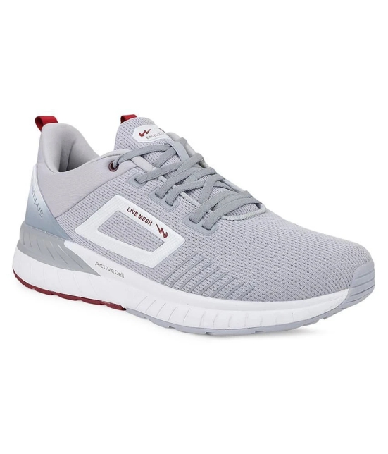 Campus EVOK Grey Mens Sports Running Shoes - None