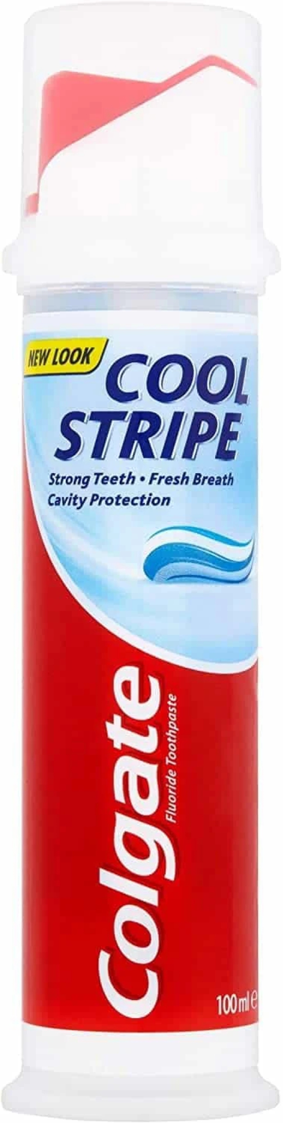 Colgate Cool Stripe Fluoride Toothpaste Pump 100ml