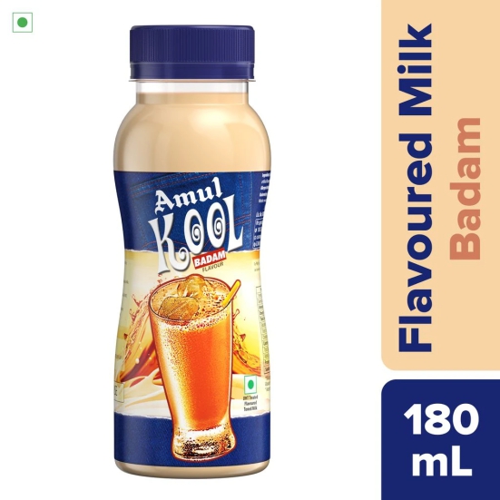 Amul Kool Badam 180 ML Pet Btl